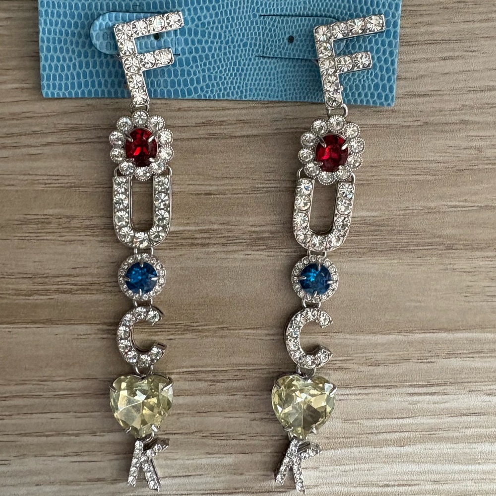 Marc Jacobs Heaven F*** Earrings